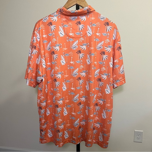 Jack Nicklaus Golf Polo Shirt with Tropical Print, Men’s XL - Picture 2 of 6
